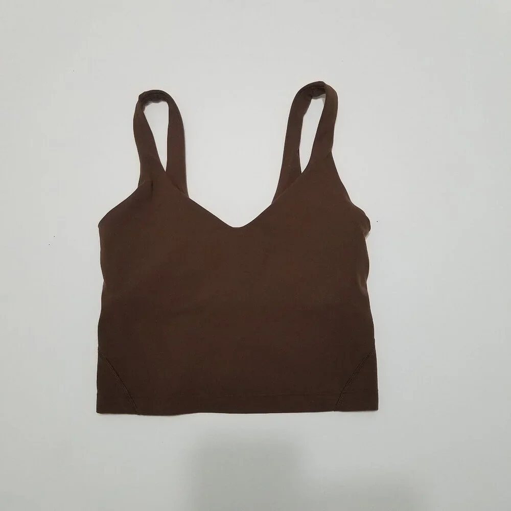 Like New Lululemon Align Tank Top Brown Size 2 - Picture 1 of 4